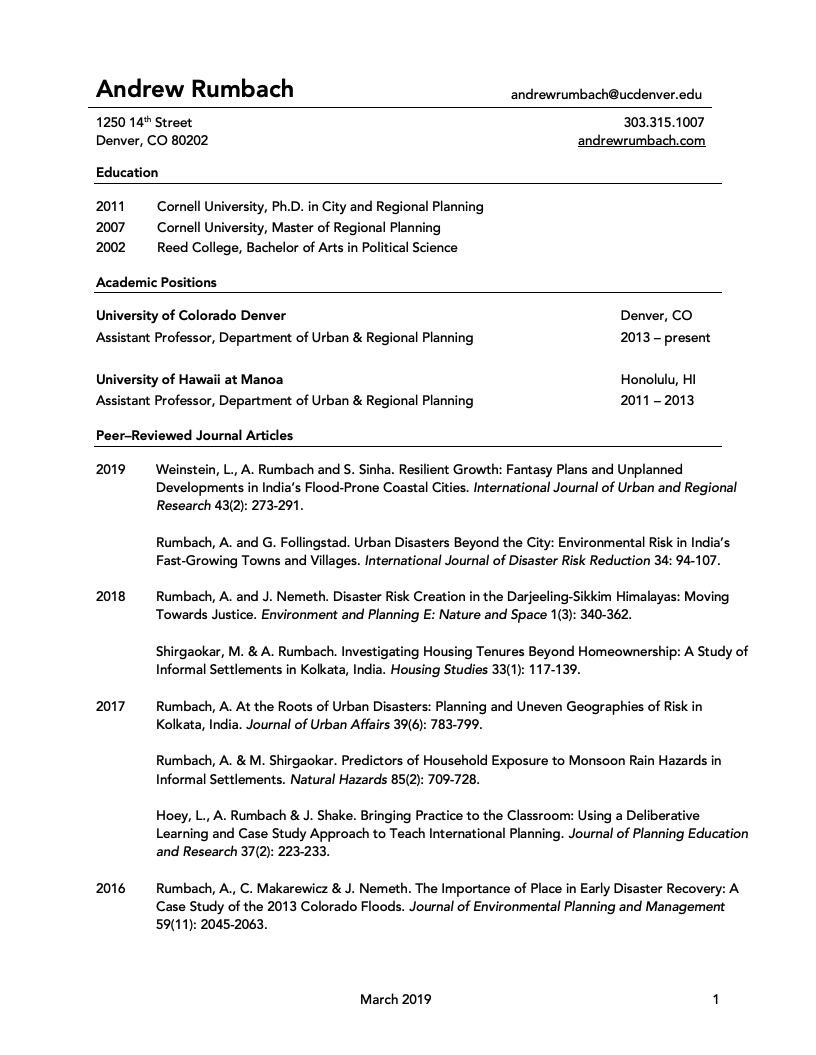 example cv phd candidate